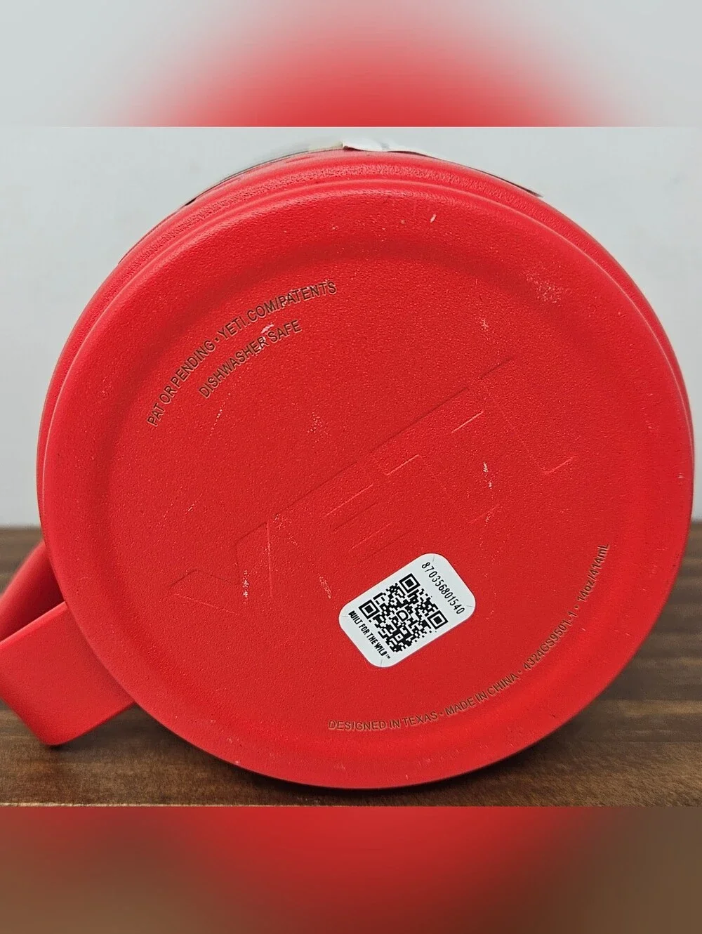 Yeti Rambler 14 oz NWT Red - Picture 5 of 5